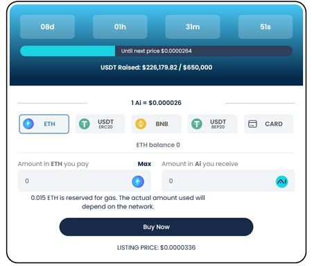 AIDOGE acquista prevendita AIDOGE acquista prevendita