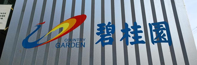 Le difficoltà di Country Garden