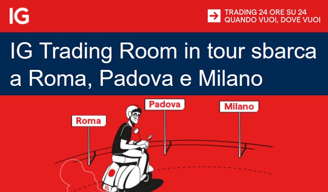 IG Italia: Un Tour di Trading nelle Principali Città Italiane