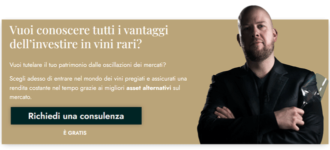 Vantaggi dell'investimento in vini pregiati