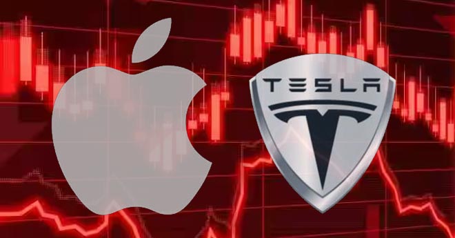 Apple e Tesla Affondano: il Futuro dei Magnifici Sette è Incerto
