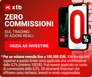 Zero commissioni di investimento con XTB