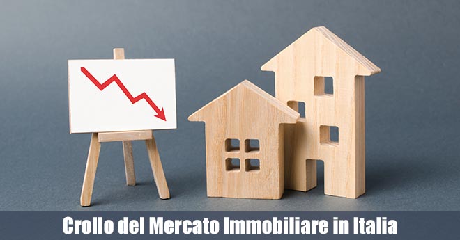 Crollo del Mercato Immobiliare in Italia: Cause e Previsioni per il Futuro
