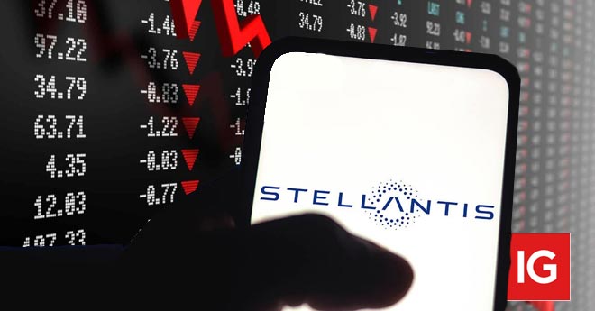 Azioni Stellantis Crollano sui Minimi del 2022