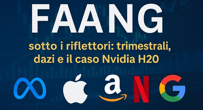 FAANG sotto i Riflettori: Settimana Cruciale per le Big Tech Usa