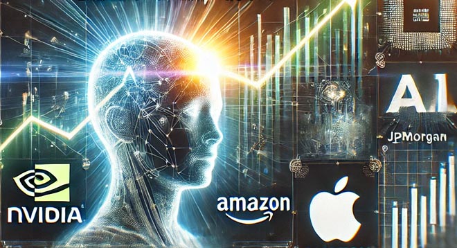 JPMorgan punta sull’AI: Ecco i 3 Titoli che sta Comprando Ora
