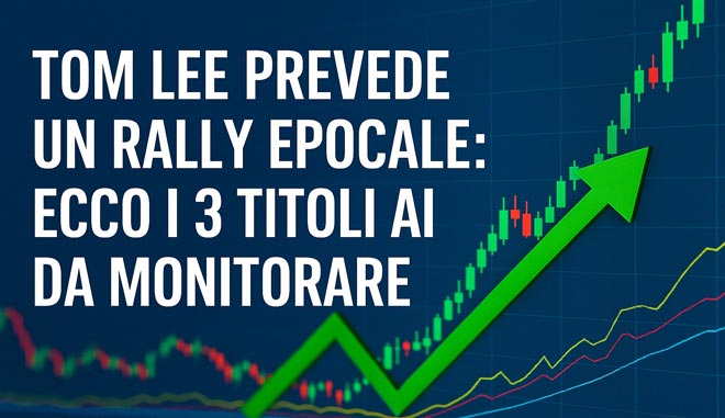 Tom Lee Prevede un Rally Epocale: Ecco i 3 Titoli AI da Monitorare