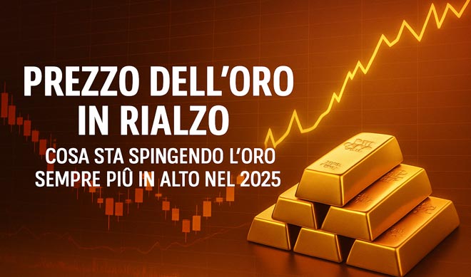 Prezzo dell’Oro in Rialzo. La Nuova Guerra Commerciale Rinnova l’Interesse per i Beni Rifugio