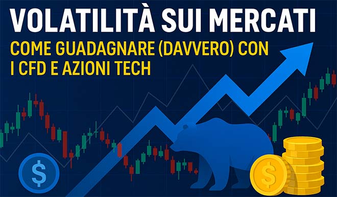 Volatilità sui Mercati: Come Guadagnare (davvero) con i CFD e Azioni Tech