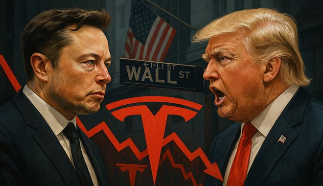 Azioni Tesla in Caduta Libera: Trump Dichiara Guerra a Musk!