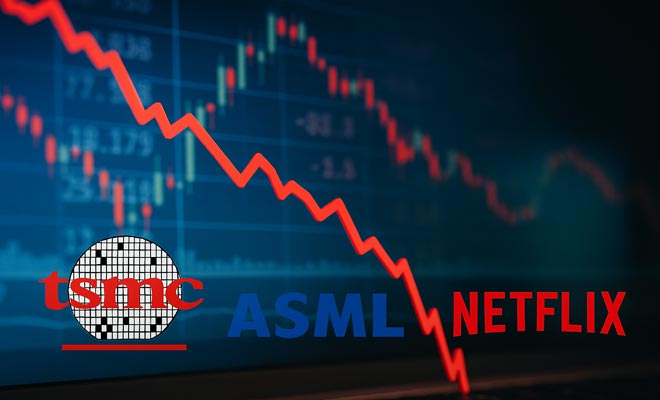 Azioni in calo dopo utili record: TSMC, ASML, Netflix da comprare?