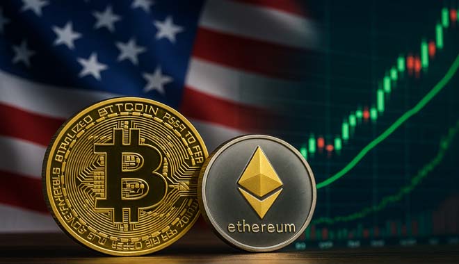 Criptovalute in Ascesa: Bitcoin ed Ethereum Guidano il Nuovo Ciclo Toro