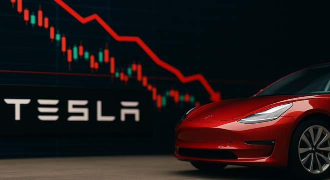 Tesla può scendere a 200$: ecco perché gli investitori dovrebbero preoccuparsi