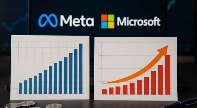 Trimestrali record Meta e Microsoft: investire nell’intelligenza artificiale