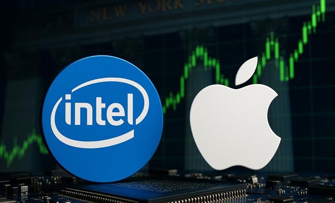 Intel vola in Borsa grazie al rumor di un investimento Apple