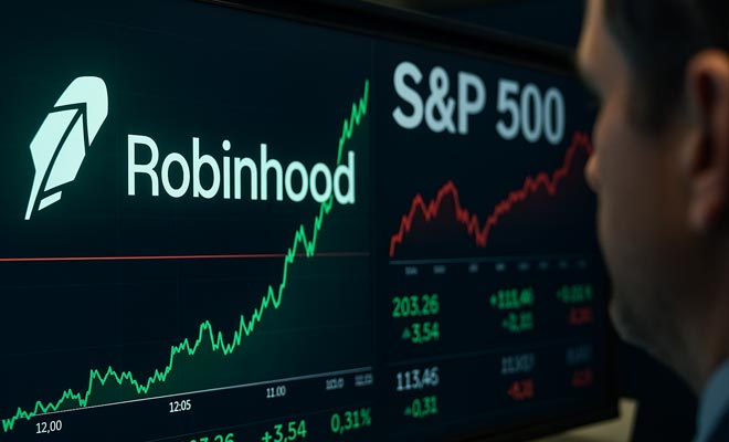 Robinhood entra nell’S&P 500. Opportunità o Rischio Nascosto per gli Investitori?