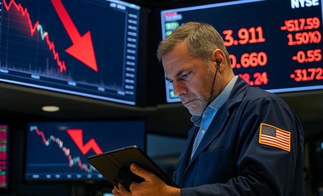 Wall Street in Crolla Nonostante l’Inflazione in Calo