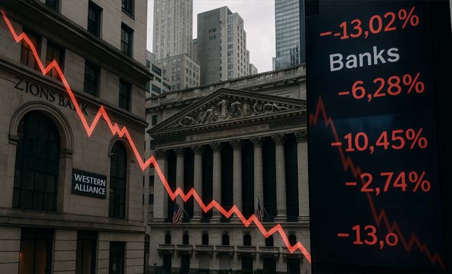 La Crisi Bancaria Torna a Spaventare Wall Street. Rischio Cigno Nero?