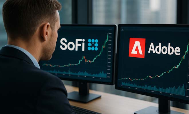 SoFi e Adobe. Ecco le 2 Top Stocks Ottobre 2025