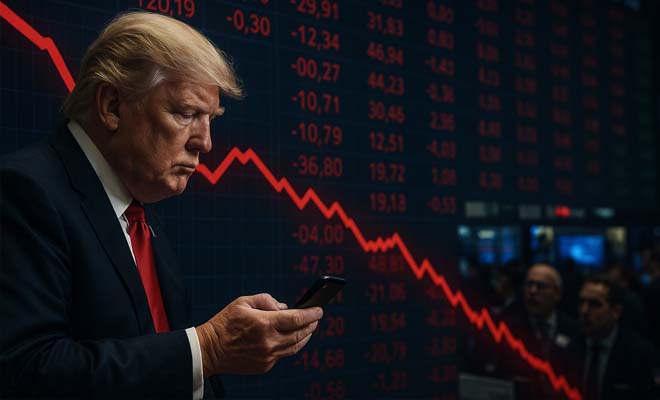 450 miliardi bruciati in 7 minuti: il tweet di Trump che ha fatto tremare Wall Street