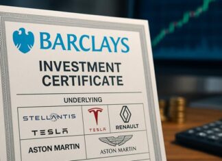 Certificato Barclays: Maxicedola 36% sul Settore Auto Entro Fine Anno (XS3160030105) Certificato Barclays: Maxicedola 36% sul Settore Auto Entro Fine Anno (XS3160030105)