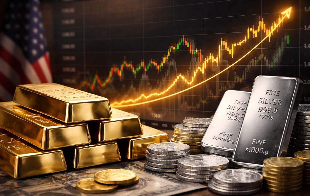 Perché oro e argento stanno correndo: non è solo “paura”