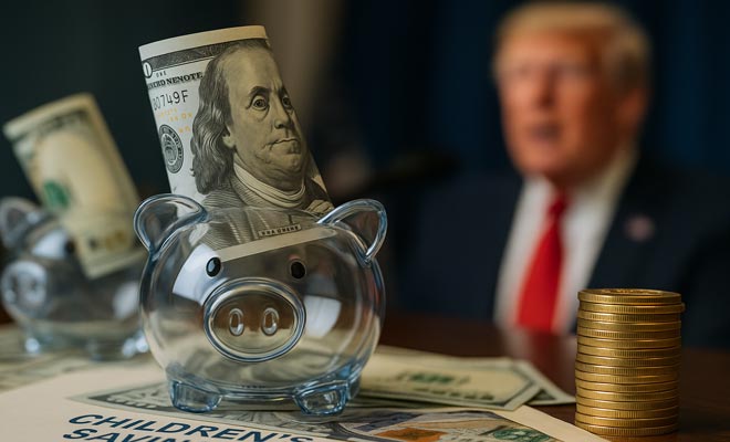 Trump regala 1.000 dollari a ogni Bambino: Dettagli e Effetti della Proposta