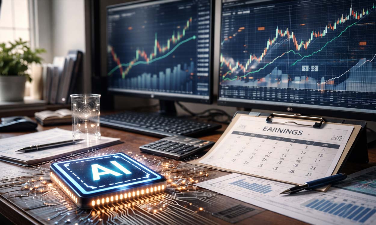 Azioni AI e trimestrali USA: quali titoli rischiano una correzione