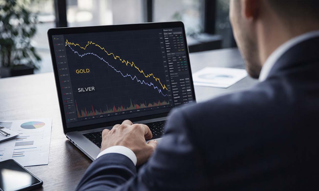 Crollo di Oro e Argento: Cause, segnali e cosa osservare, asset allocation, ribilanciamento