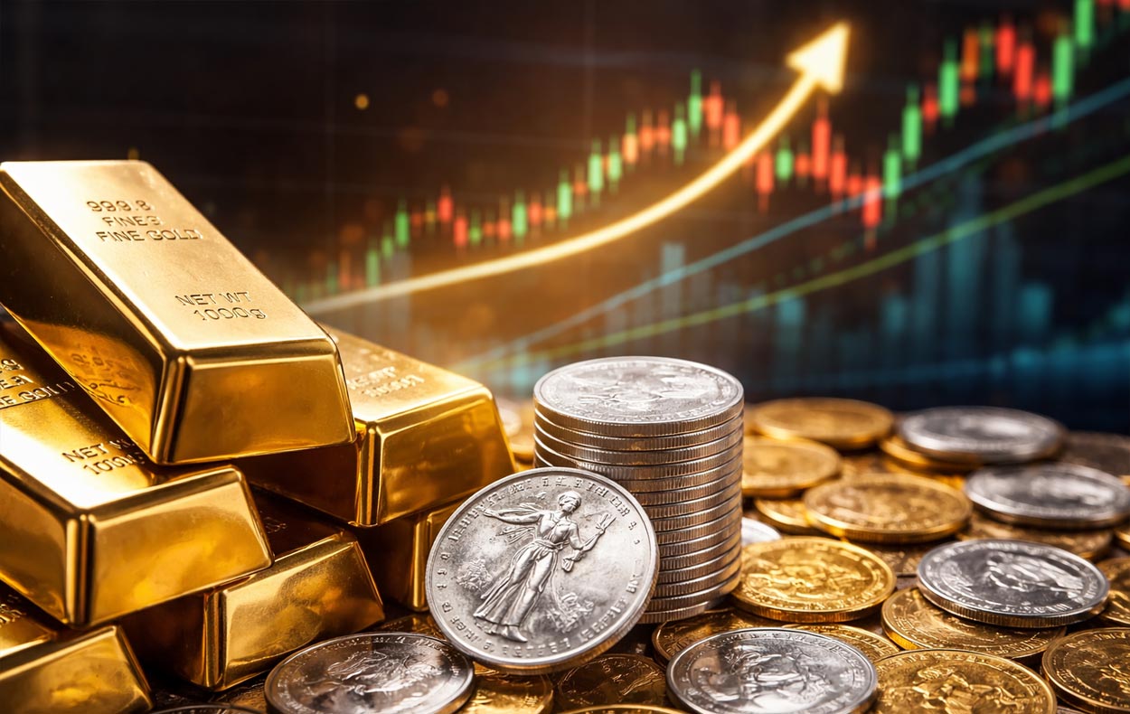 Metalli preziosi in rally: cosa sta davvero spingendo oro e argento