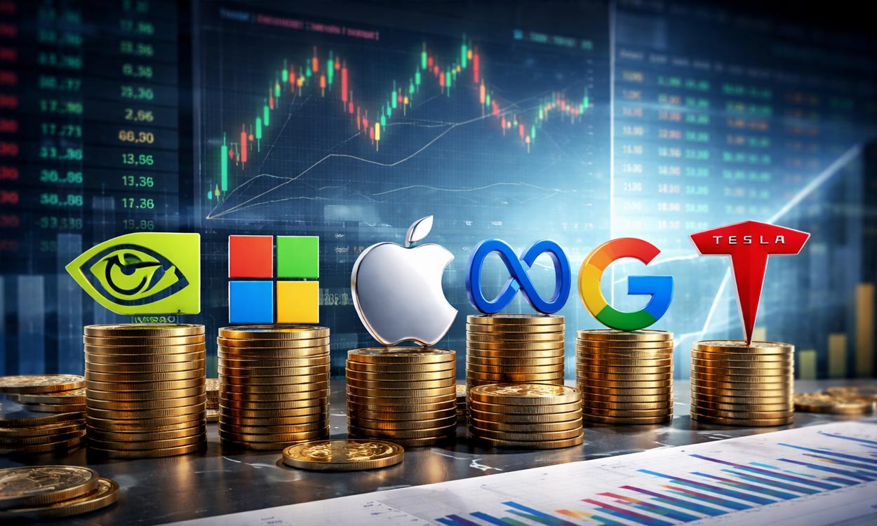 Magnificent 7: Analisi del valore intrinseco e prezzi ideali