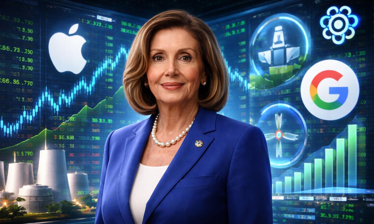 Le ultime mosse in Borsa di Nancy Pelosi: Big Tech, AI sanitaria ed energia nucleare