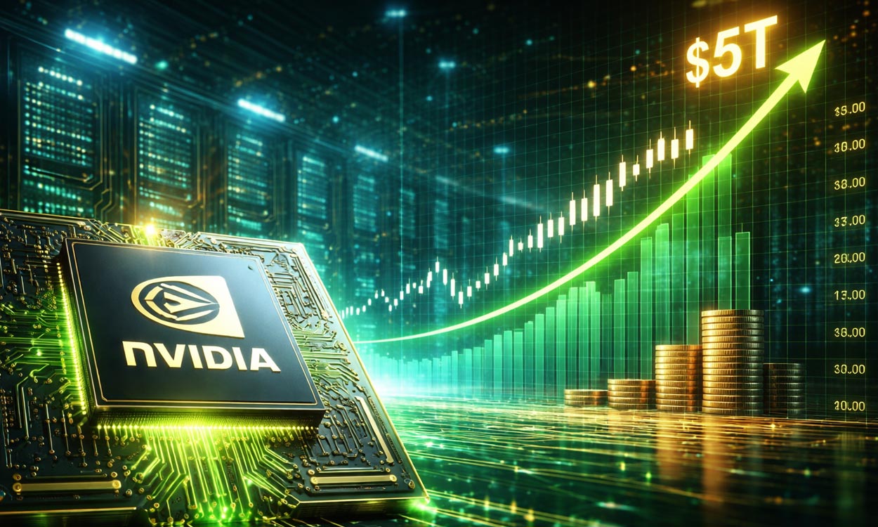 Nvidia torna a correre. Azioni verso nuovi massimi e obiettivo 5 trilioni di dollari di capitalizzazione