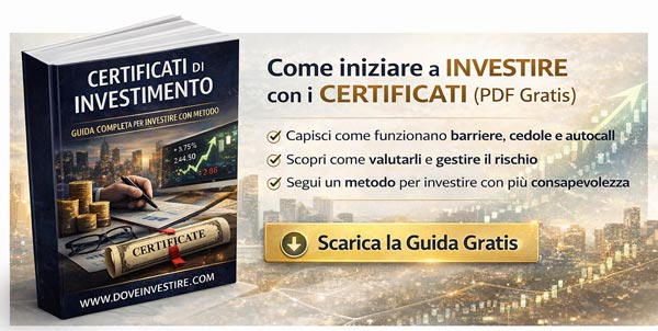 Come iniziare a INVESTIRE con i CERTIFICATI - ebook gratuito