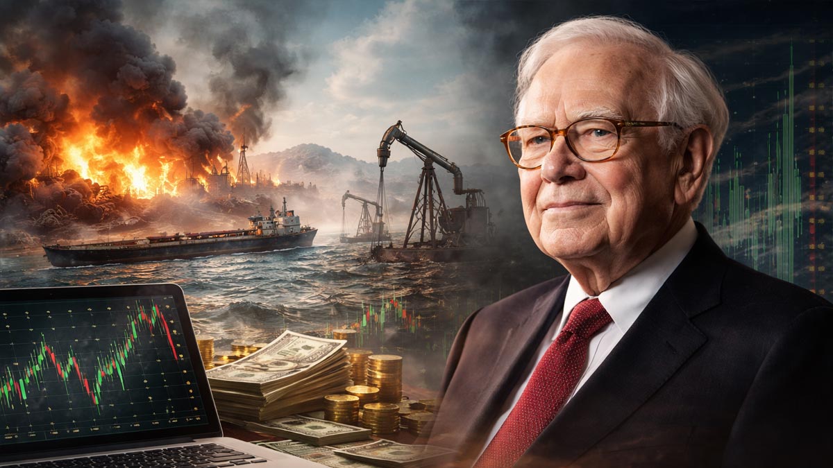 strategia di investimento Warren Buffett durante crisi geopolitica