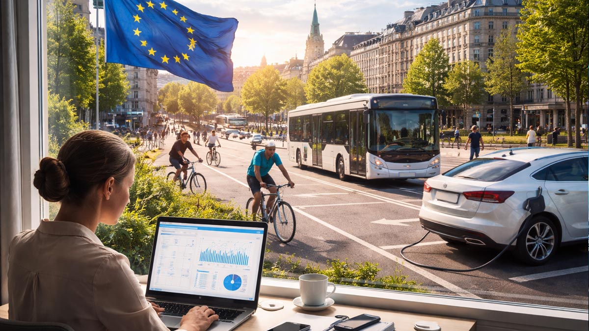 Crisi energetica UE piano smart working mobilità sostenibile energia Europa