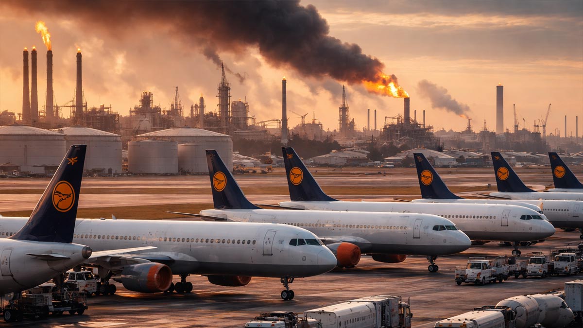 Crisi energetica globale: Alto rischio di fermare il traffico aereo in Europa