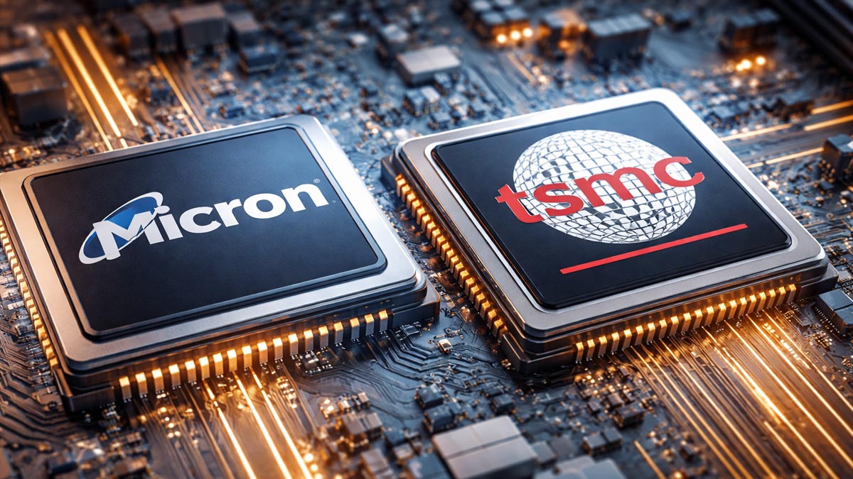 confronto tra Micron e TSMC investimento semiconduttori