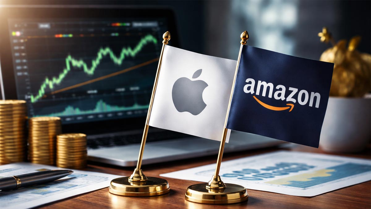 azioni tech Apple Amazon investimenti lungo termine