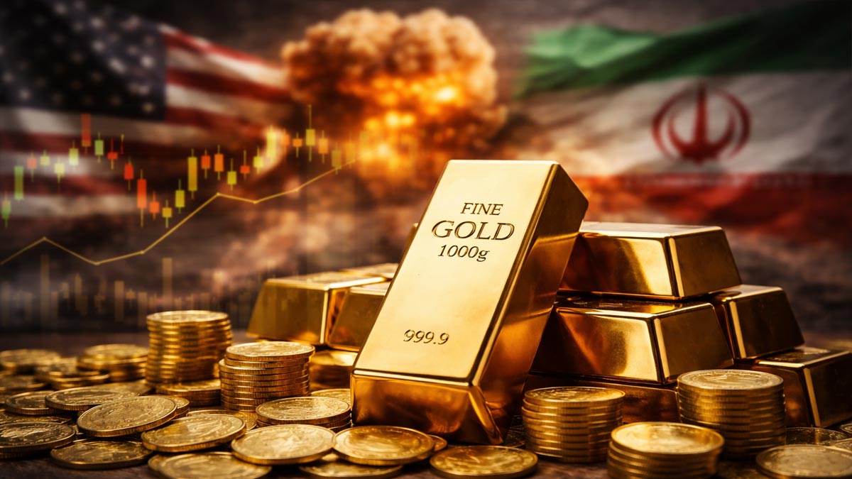 andamento prezzo dell’oro con tensioni geopolitiche e inflazione