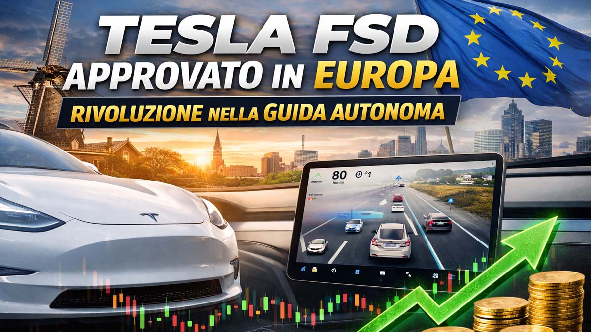 Tesla FSD guida autonoma Europa